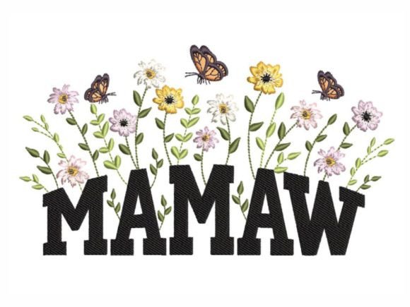 Floral Mamaw: A Seasonal Embroidery Review