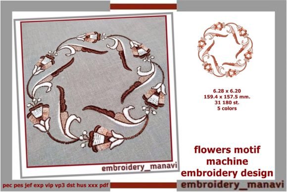 Flowers Motif: A Seasonal Embroidery Review