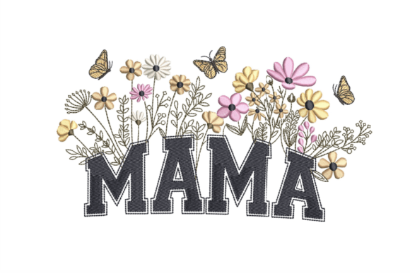 Mama Flower Embroidery Design: A Crafter’s Review