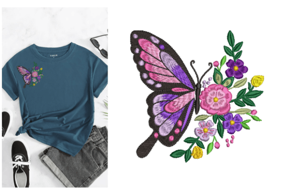 Review: Butterfly Floral Embroidery Designs