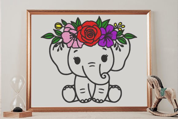 Review: Elephant with Floral Crown for Holiday Crafts