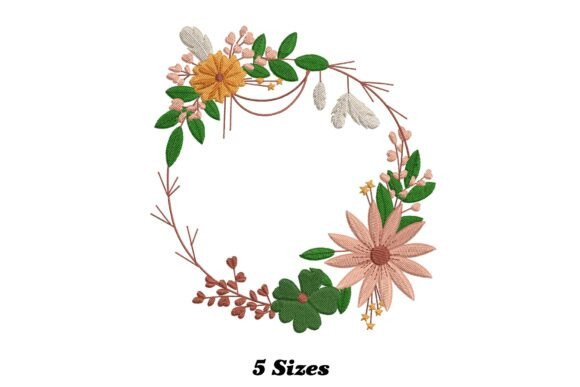 Review: Floral Circle Embroidery Design for Craft Fairs