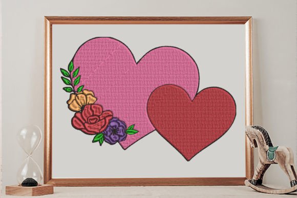 Review: Floral Double Hearts for Business Merch