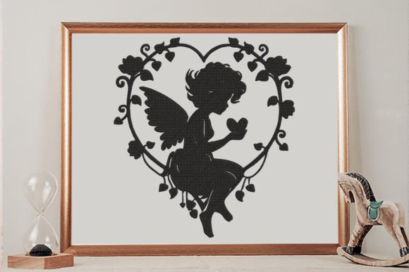 Reviewing Angel Fairy in a Floral Heart Design