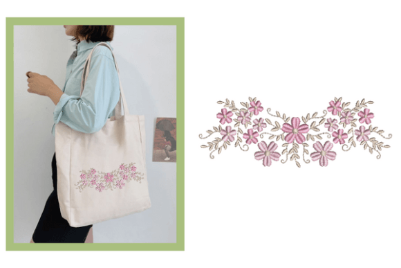 Reviewing Floral Basket Embroidery Designs for Boutique Sweatshirts