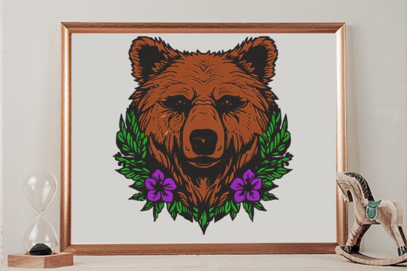 Reviewing Floral Bear Head for Boutique Sweatshirts