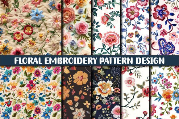 Reviewing Floral Embroidery Pattern Design for Real Projects